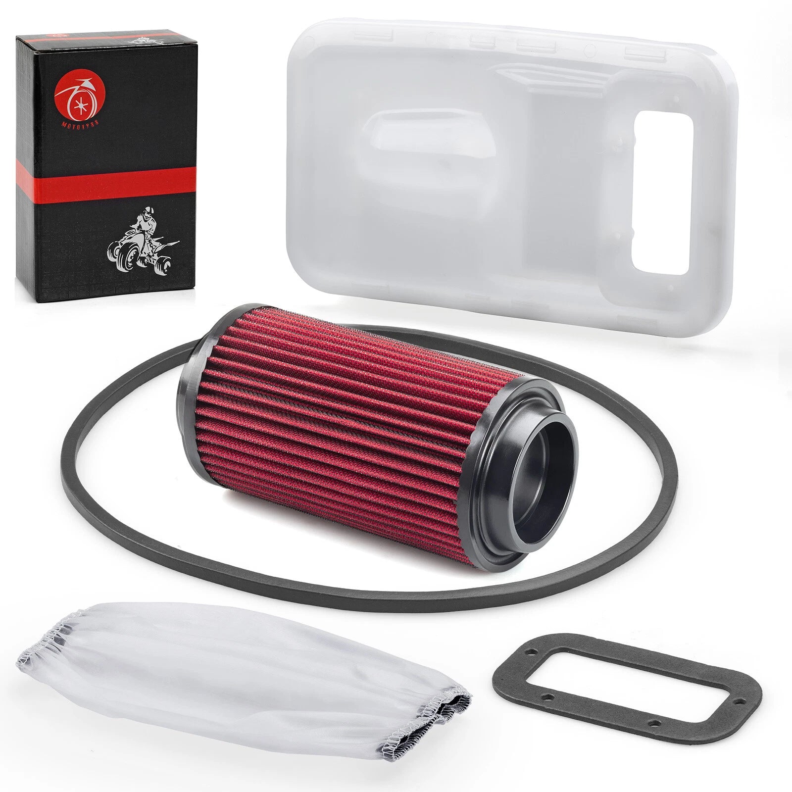 Airbox Lid & Air Filter w/Seal for Polaris Sportsman 335 400 450 500 600 700 800 (2000–2014)