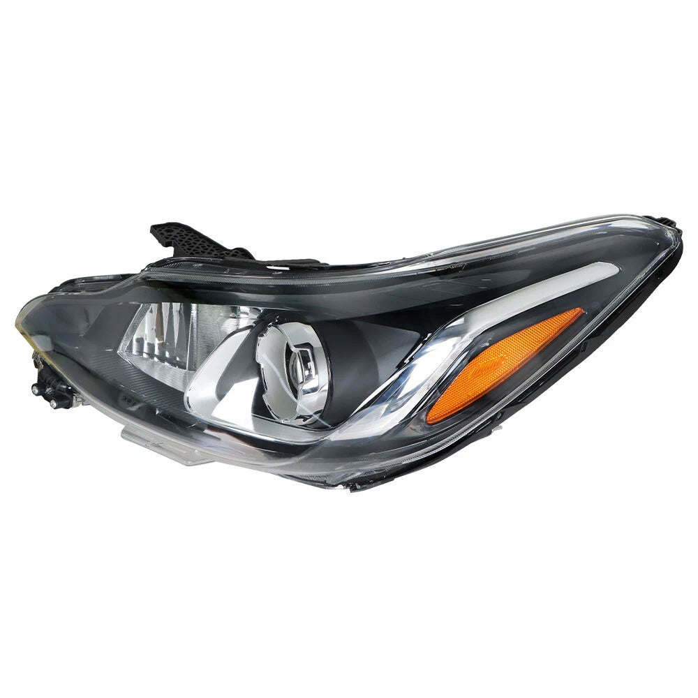 Headlight Assembly for Chevrolet Spark (2019–2021) Halogen Chrome Driver LH