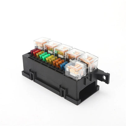 11-Way Relay Fuse Box for Car Modified (High Temperature Resistant)