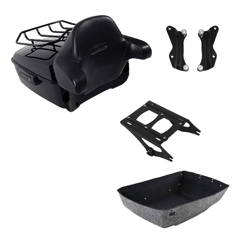 Trunk Backrest Mount Rack for Harley Touring FLHT (2014–2026)