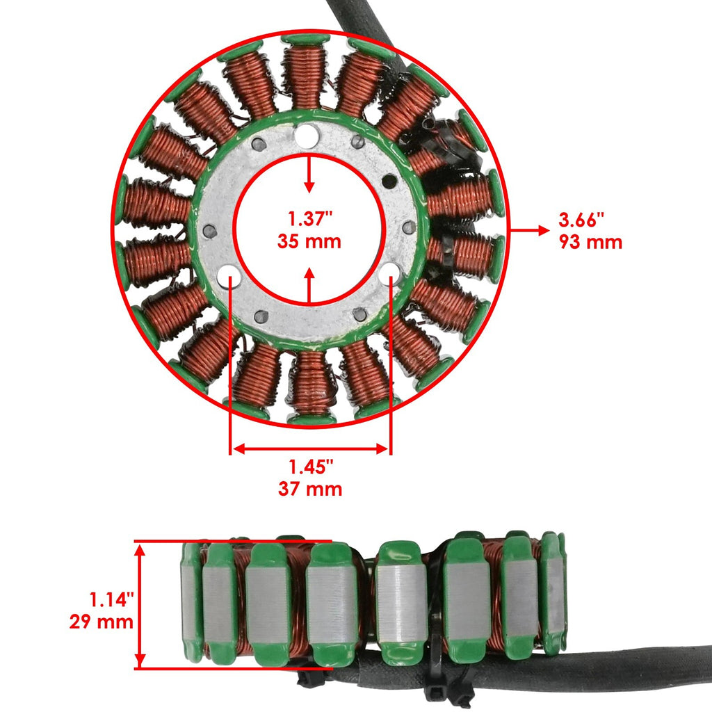 Stator Assembly Replacement with Gasket for Suzuki GS850G GS850GL (1982–1983)
