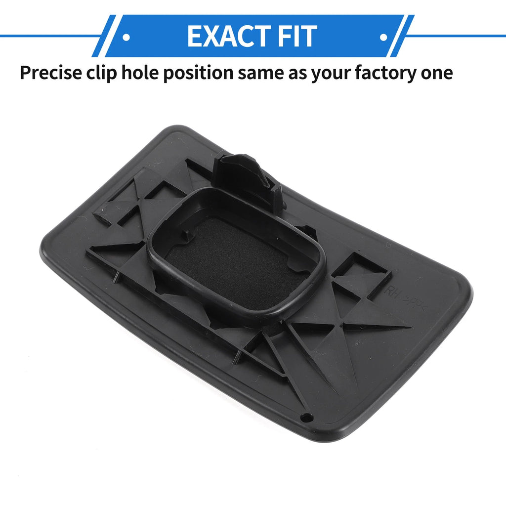Right Passenger Side Mirror Glass Replacement for Ford (Non Heated)