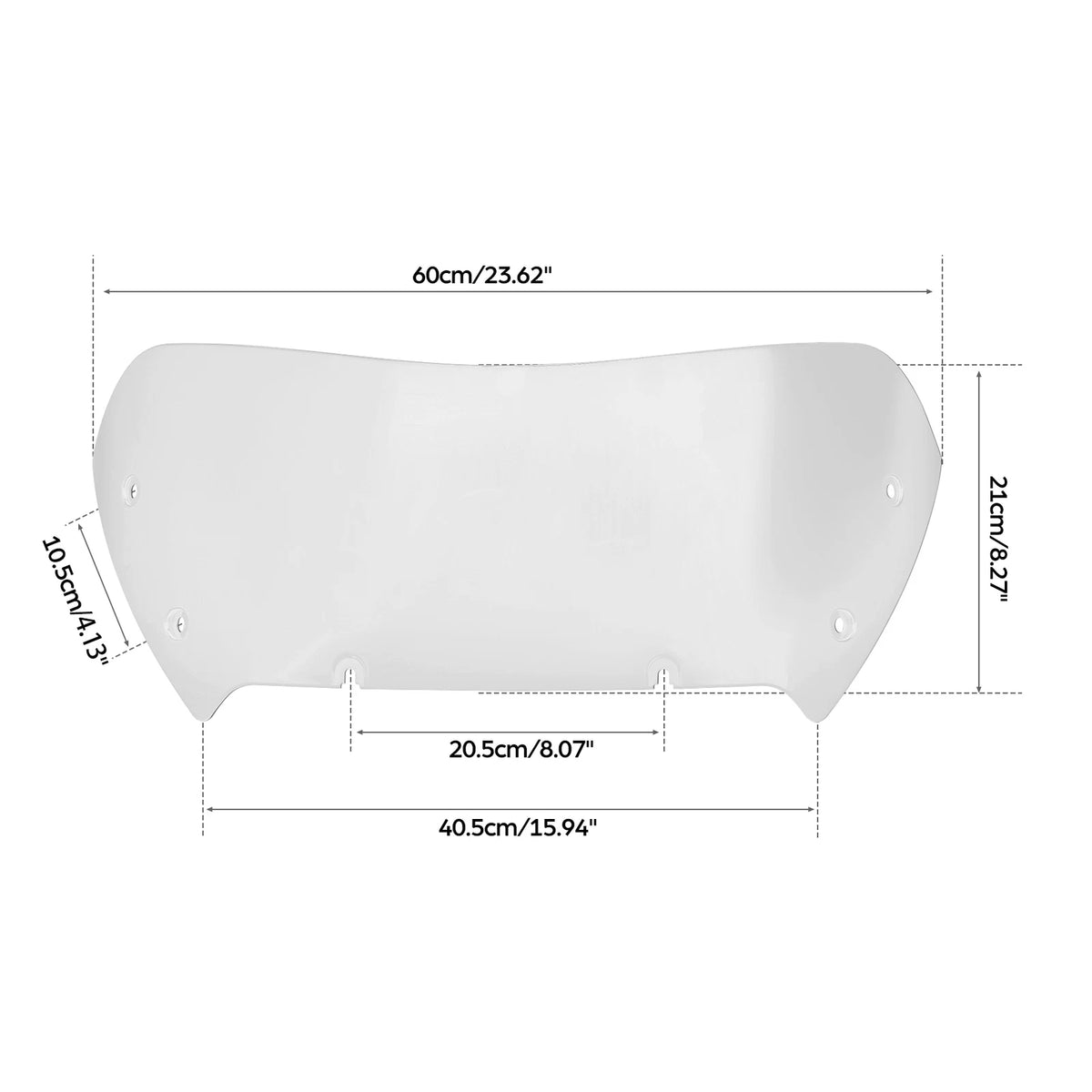 Clear Windshield for Harley CVO Road Glide FLTRXSE (2023–2025) FLTRX (2024–2025)