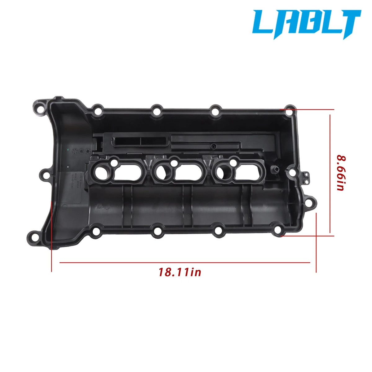 RH Engine Valve Cover with Gasket Bolt Set for Land Rover Discovery LR4 (2010–2016)