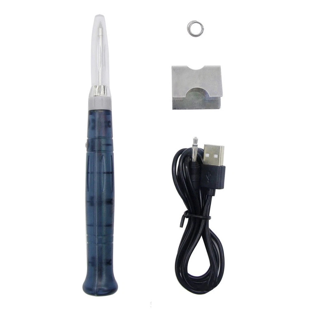 5V USB Electric Soldering Iron Tool with Indicator Light