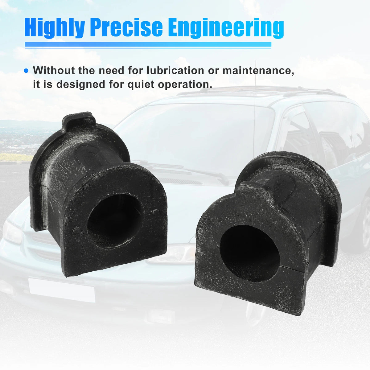 2pcs Suspension Stabilizer Bar Bushings No. 4881560350 for Toyota 4Runner (1996–2002)