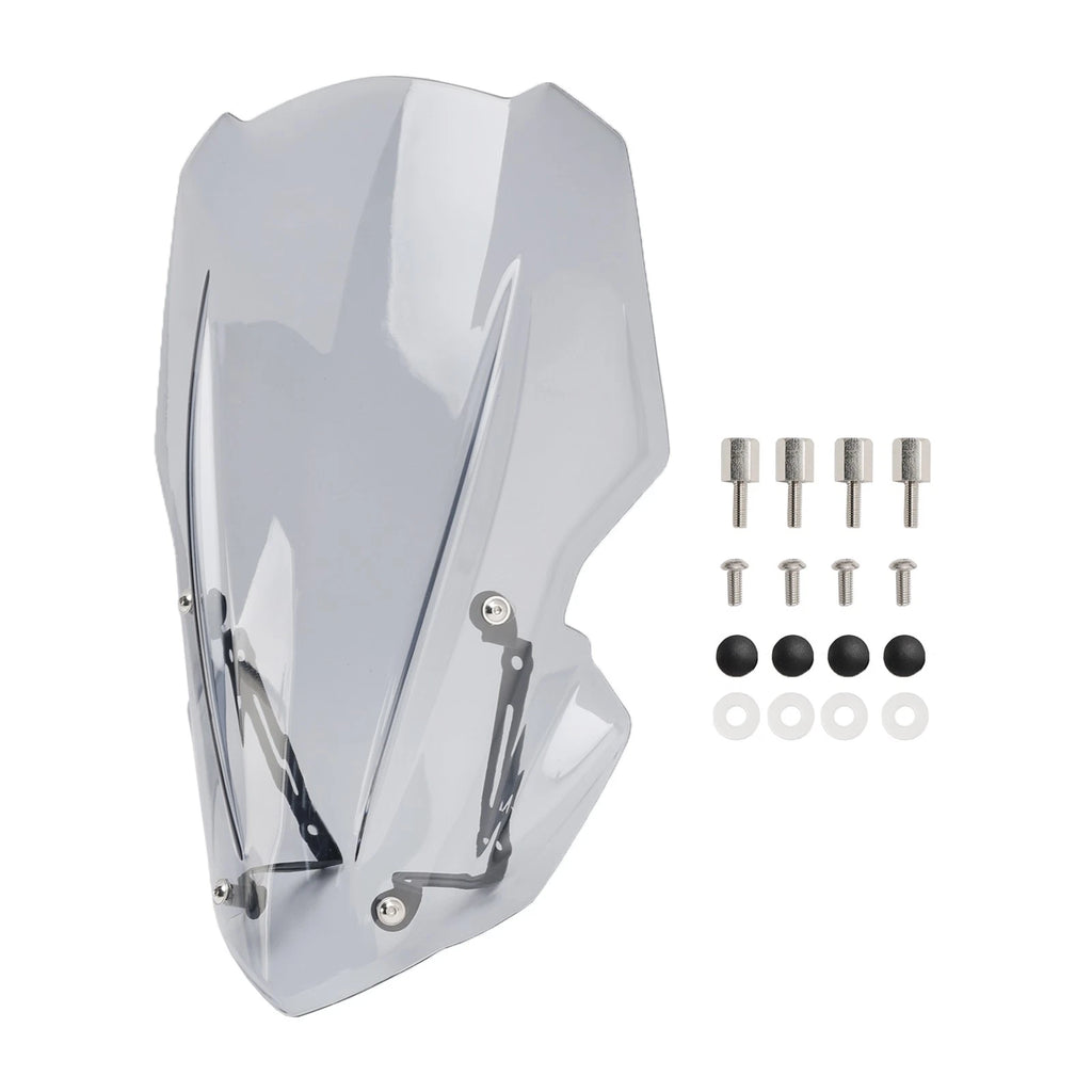 Windscreen Windshield Screen with Bracket for Kawasaki Z900 (2017–2018) Clear