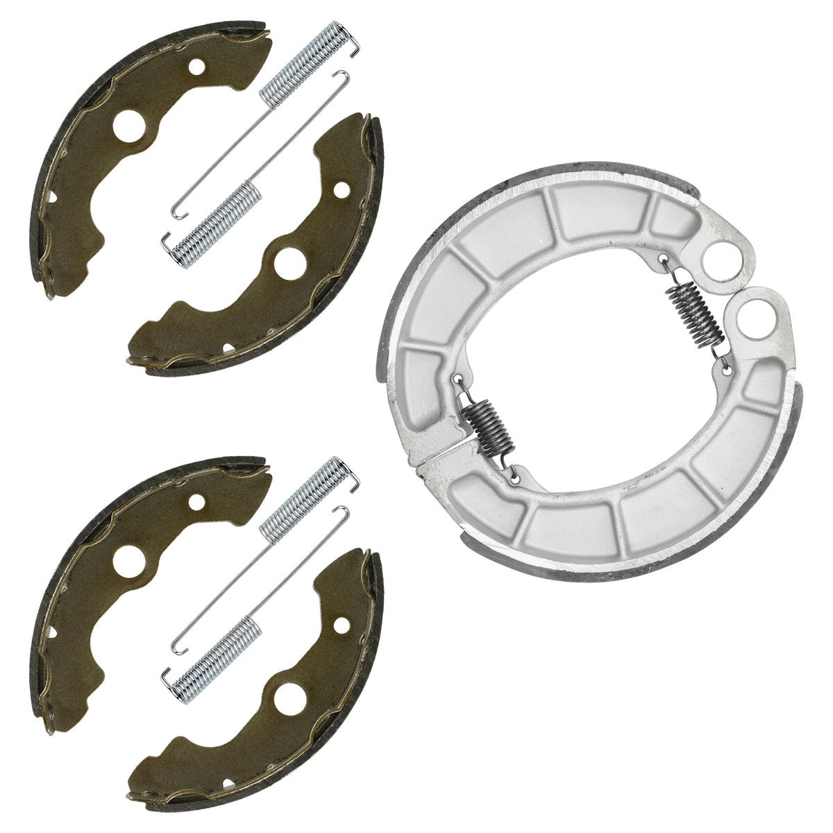 Front and Rear Brake Shoes for Honda TRX450ES TRX450FE FourTrax (2005–2006)
