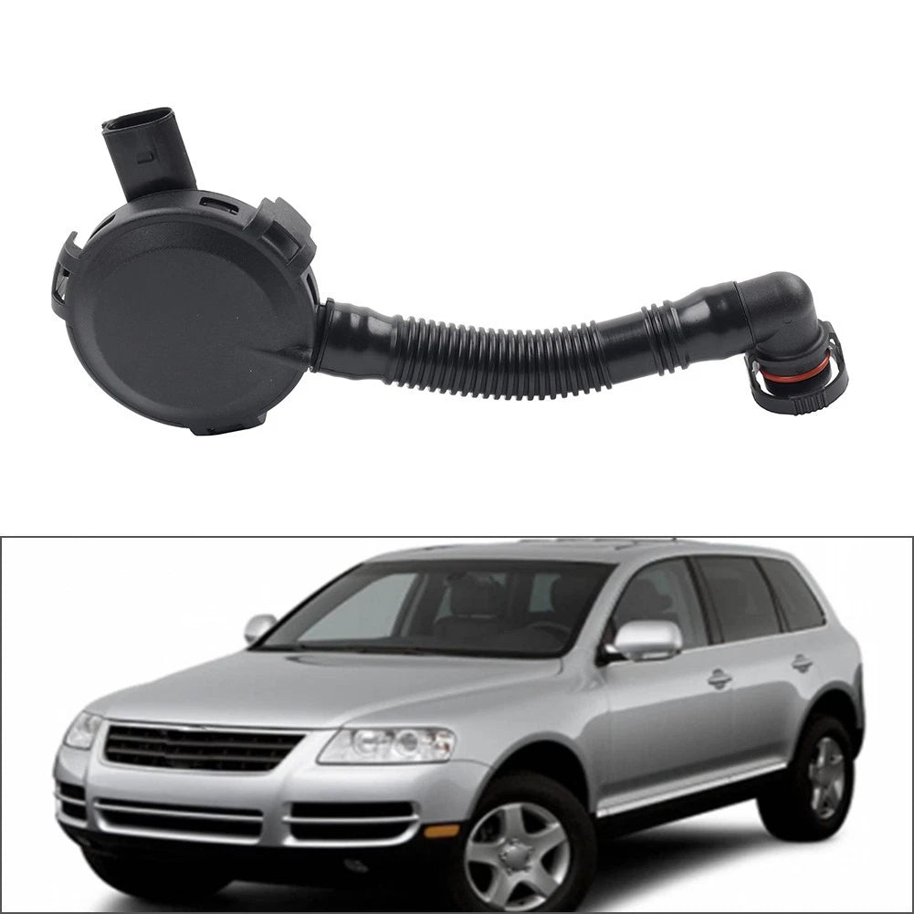 PCV Crankcase Vent Valve with Hose for Volkswagen Touareg (2004–2006) 022103245B