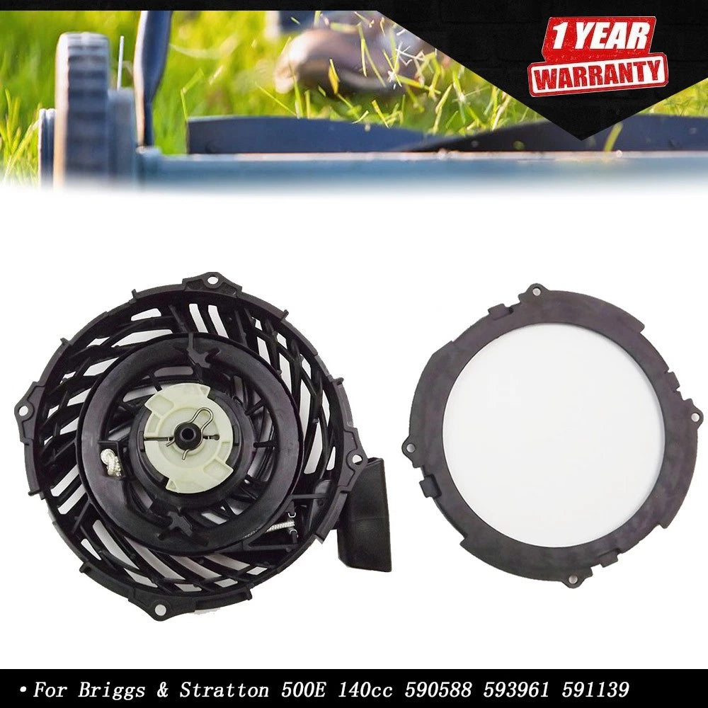 Recoil Pull Starter for Briggs & Stratton 500E 140cc (595355, 591139)