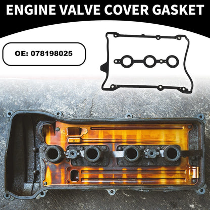 Valve Cover Gasket Replacement with Spark Plug Seals for Audi A4 (1996–2005)
