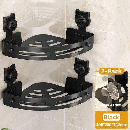 Flexible Detachable Basket Shower Rack for Space Optimization