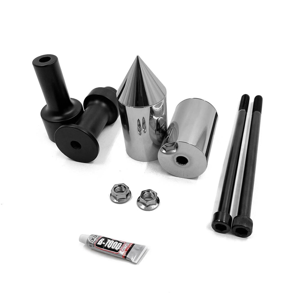 Frame Sliders for Kawasaki Z1000 (2003–2006) Crash Protector No Cut