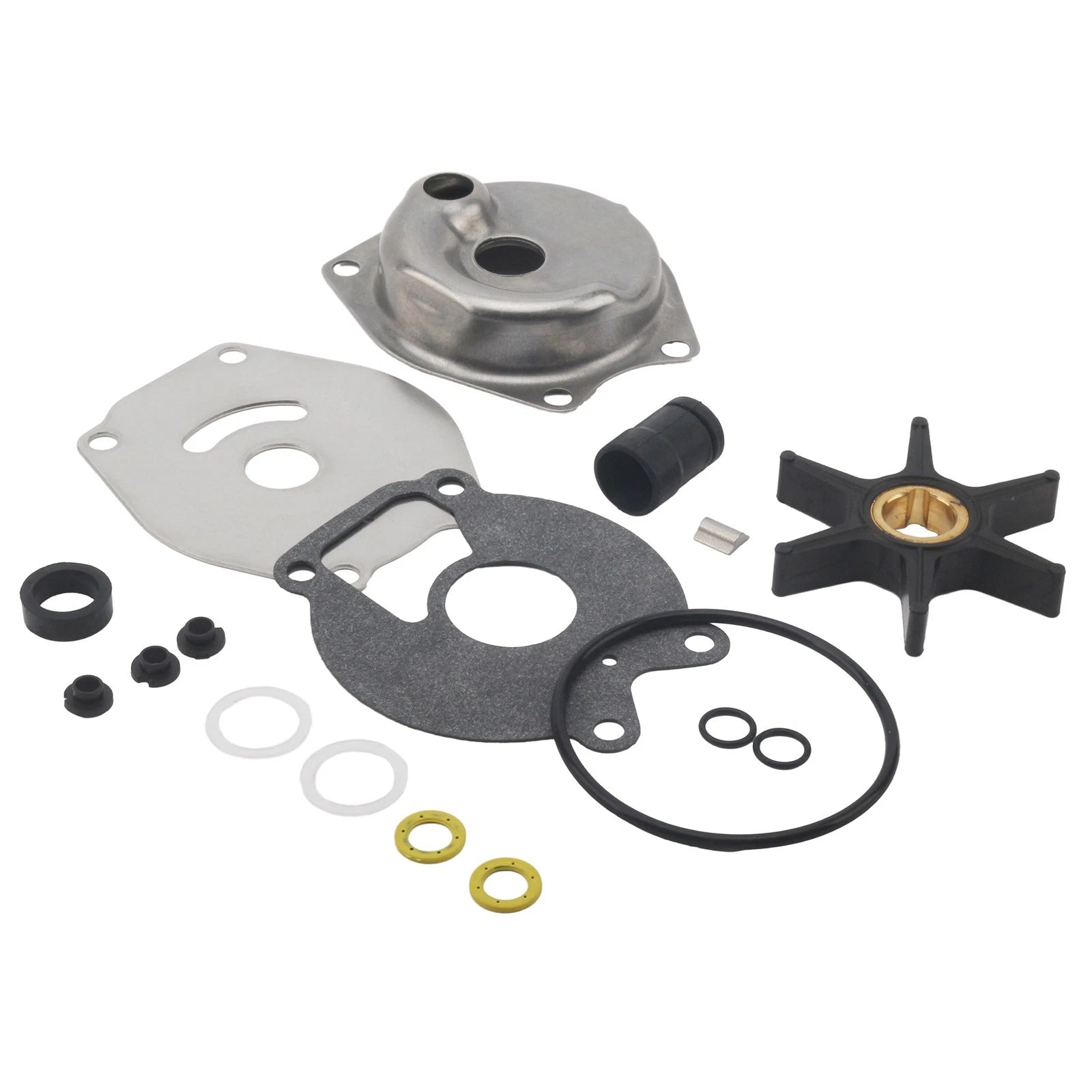 Water Pump Impeller Kit for Mercury 9.9 15 18 20 25hp (1990–2023) 46-99157T2