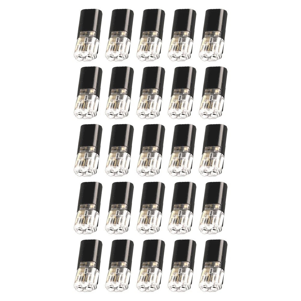 25 Pcs Dtype Cable Connectors for Automotive Wiring Solutions