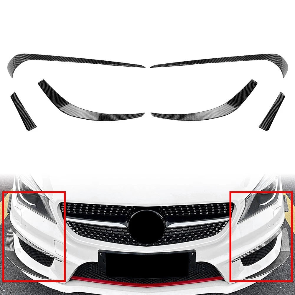 Front Bumper Spoiler for Mercedes Benz CLA Class C117 (2013–2016)