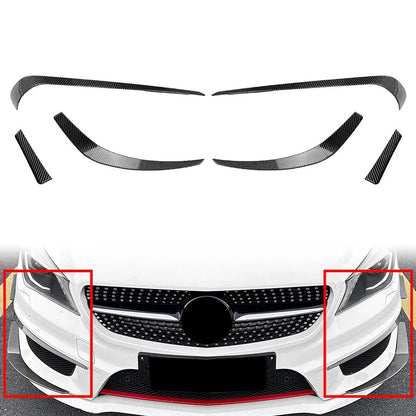 Front Bumper Spoiler for Mercedes Benz CLA Class C117 (2013–2016)