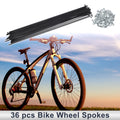 Bicycle Spokes Nipple 45 Steel Replacement Set for Universal (2011–2018)