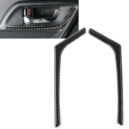 2X Inner Rear Door Handle Cover Trim for Subaru Forester (2013–2018)