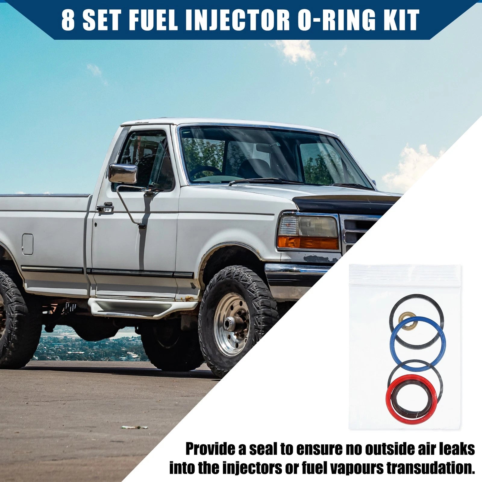 Fuel Injector O-Ring Set for Ford E-Series (1995–2003)