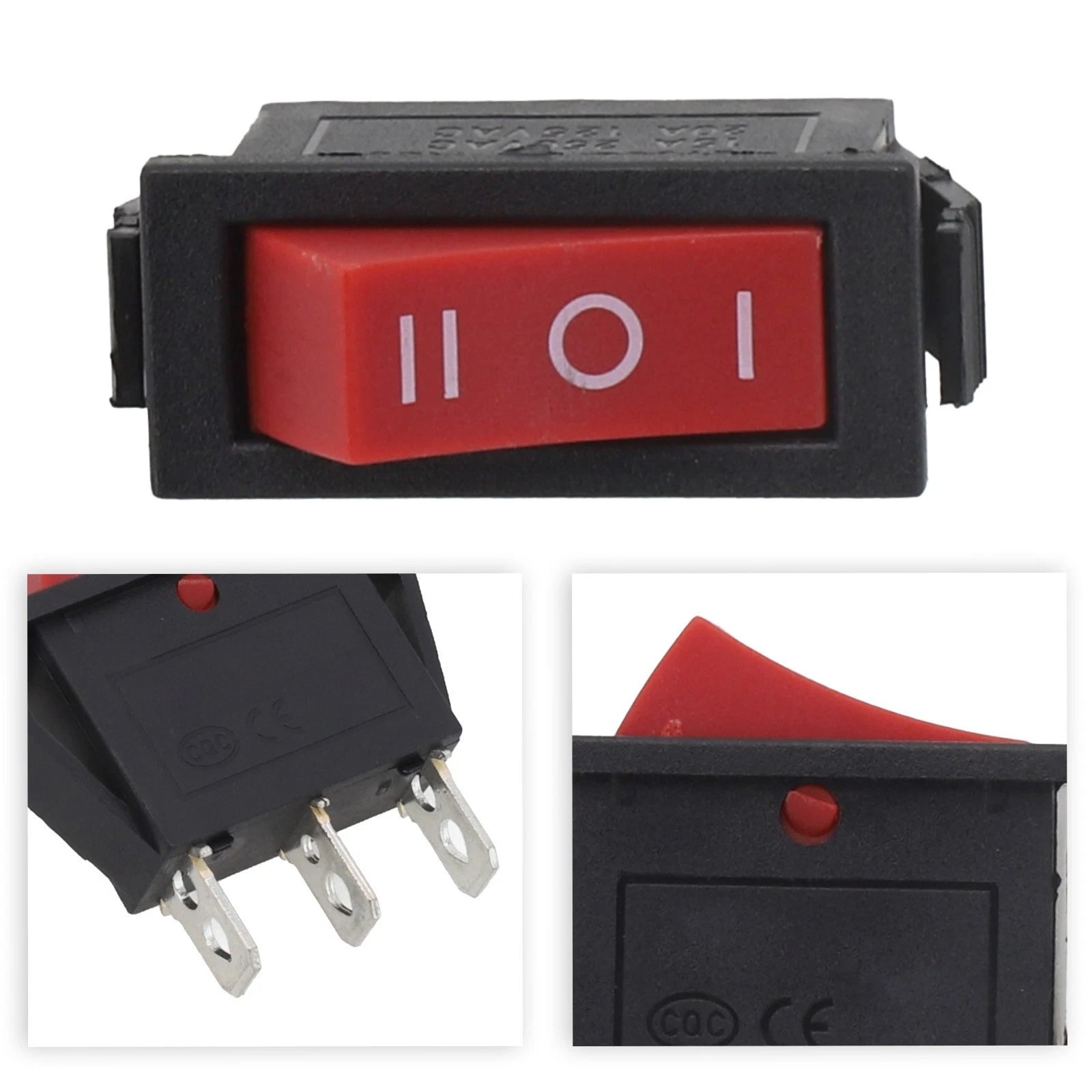 Rocker Switch 15A 250V 20A 125V for (1 Piece)