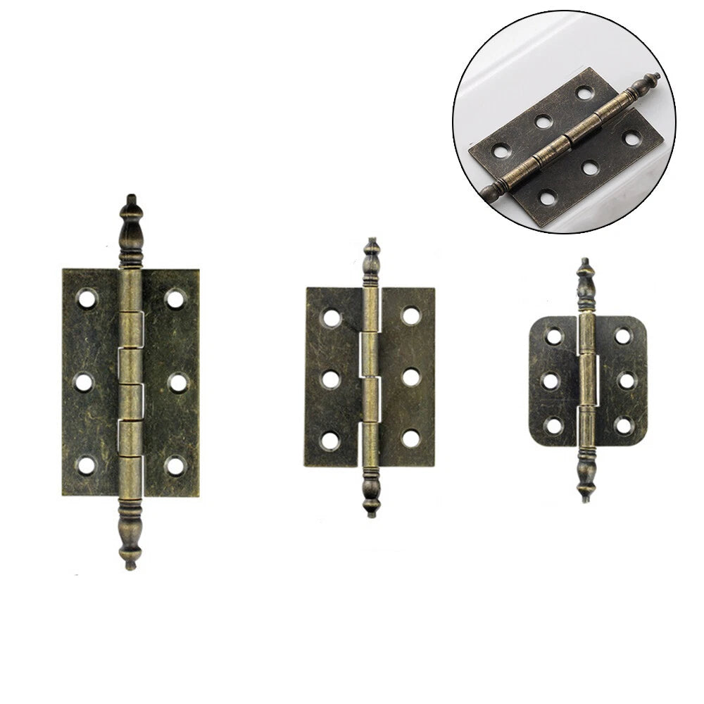 2pc Butt Hinges for Cabinet Cupboard Toolbox Door