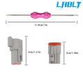 5X 3Pin Waterproof Electrical Wire DT Connectors for (Size 16)