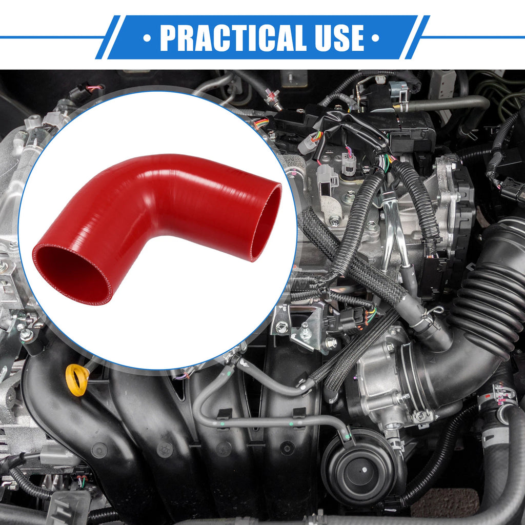 90 Degree Elbow Coupler Silicone Hose for Turbo Intake (Universal)