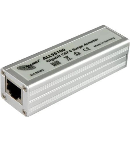 Ethernet Surge Protector for Allnet ALL95100 (PoE+ Giga RJ45)