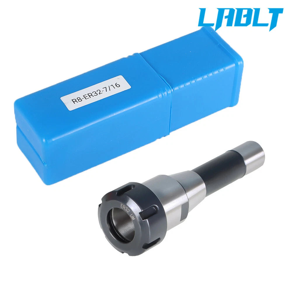 Collet Chuck Holder for LABLT R8 ER32 CNC Lathe (7/16" Thread)