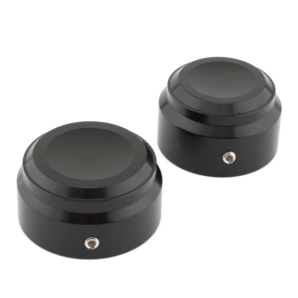1 Pair Rear Axle Covers for Harley Nightster 975 (2022–Present) Black Aluminum