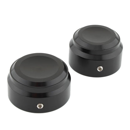 1 Pair Rear Axle Covers for Harley Nightster 975 (2022–Present) Black Aluminum