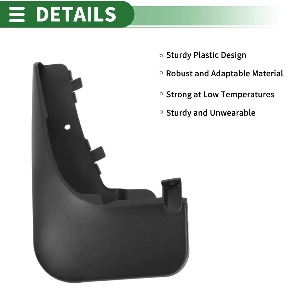 Mud Flaps Splash Guards for Lincoln Aviator (2019–2022) W/ Mounts