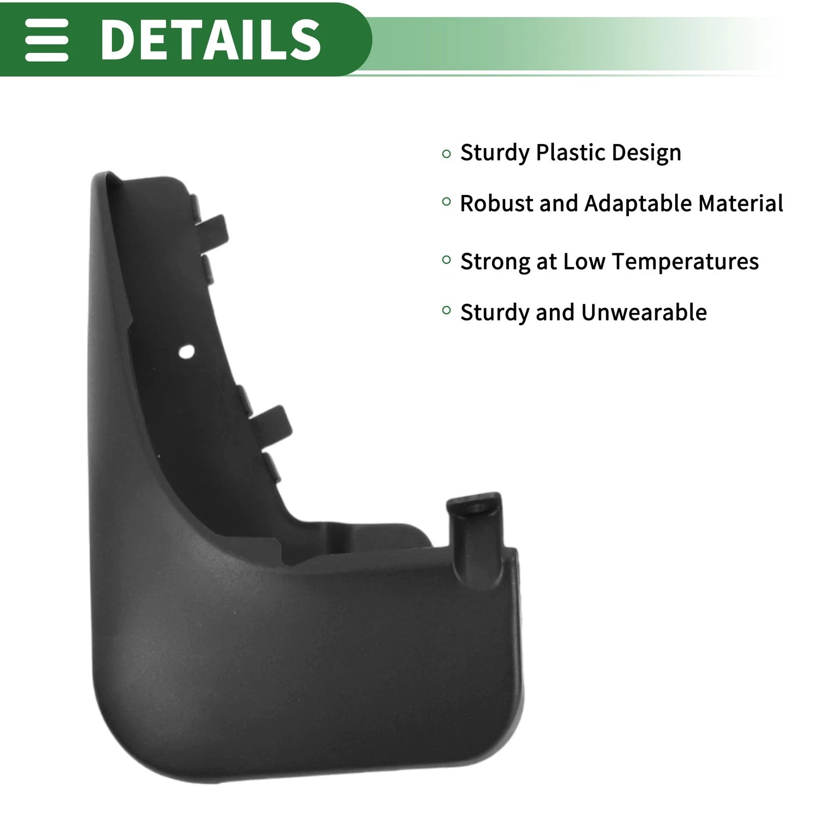 Mud Flaps Splash Guards for Lincoln Aviator (2019–2022) W/ Mounts