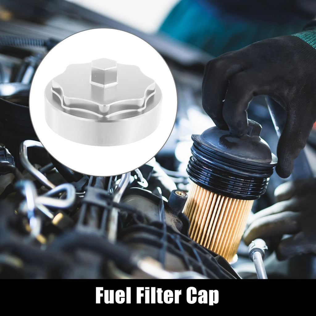 Fuel Filter Housing Cap Cover Replacement for Dodge Ram 2500 3500 (2010–2020)