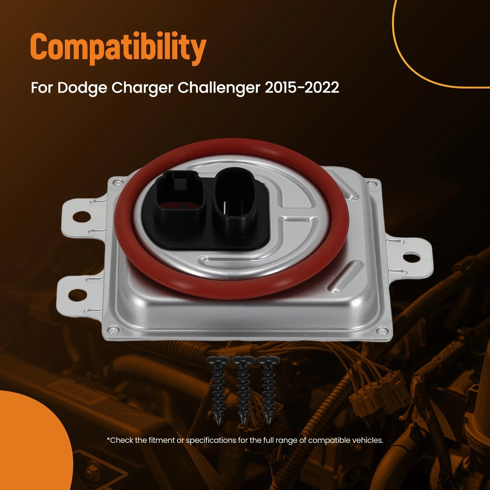 HID Headlight Ballast Module for Dodge Charger Challenger (2015–2022) 68254149AA