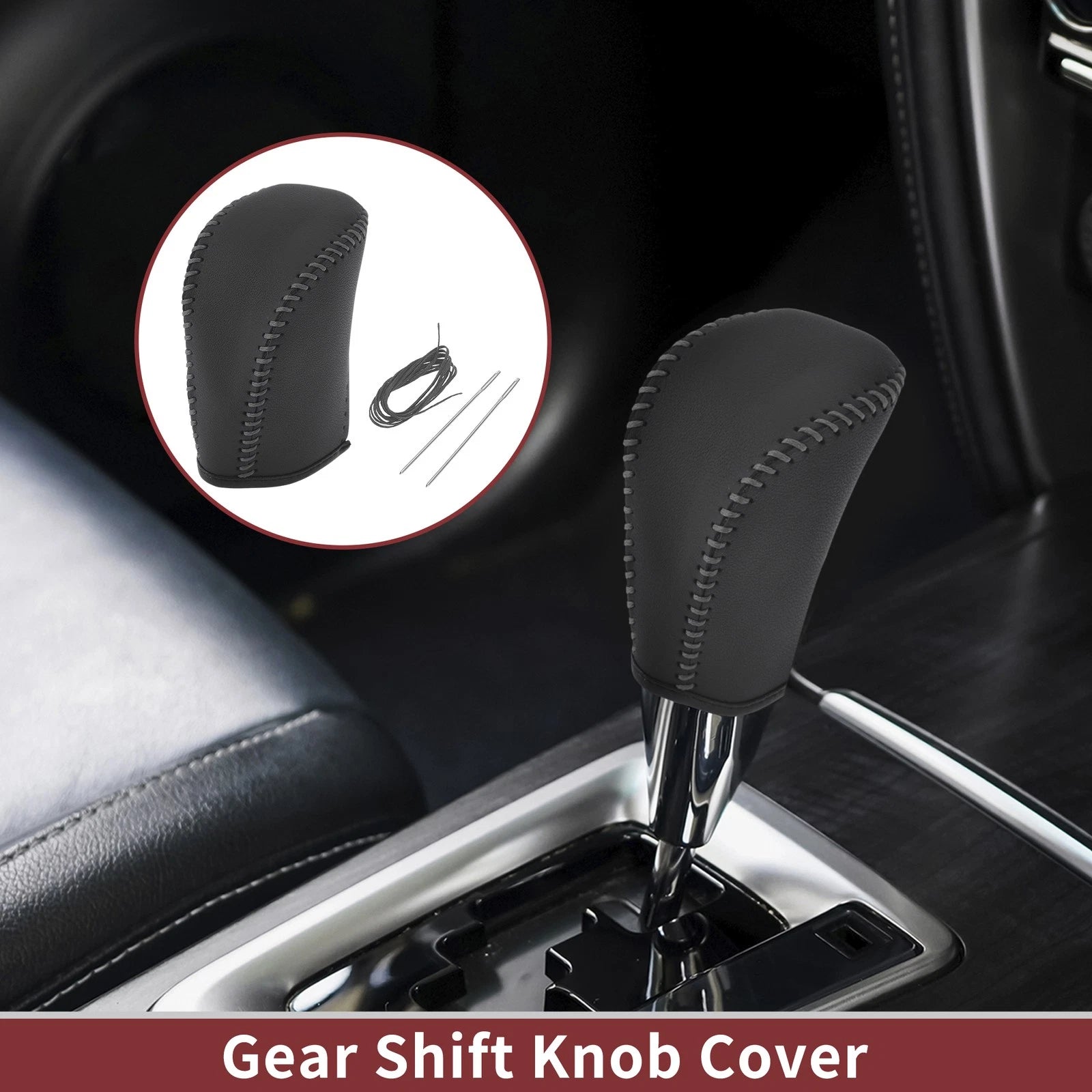 Gear Shift Knob Cover Replacement for Subaru Forester (2006–2012)