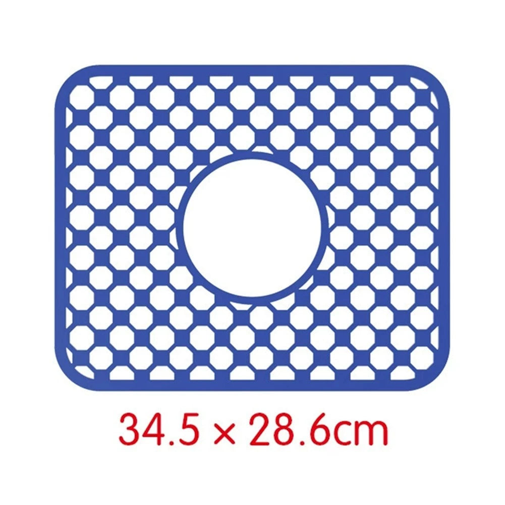 Sink Drain Mat for Kitchen Sink (34.5 x 28.6 cm)