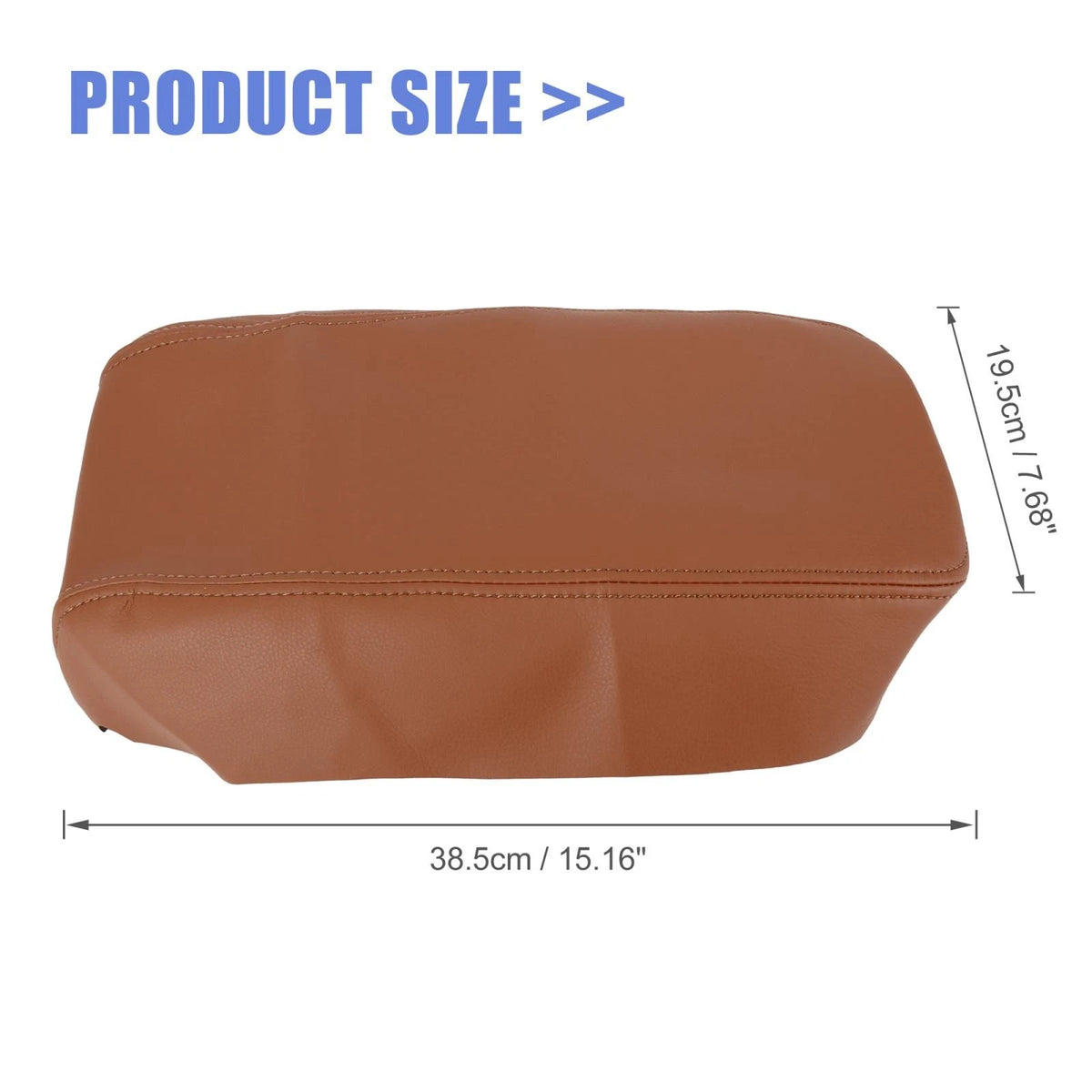 Center Console Lid Armrest Cover Protector for Toyota Avalon (2013–2018) Brown