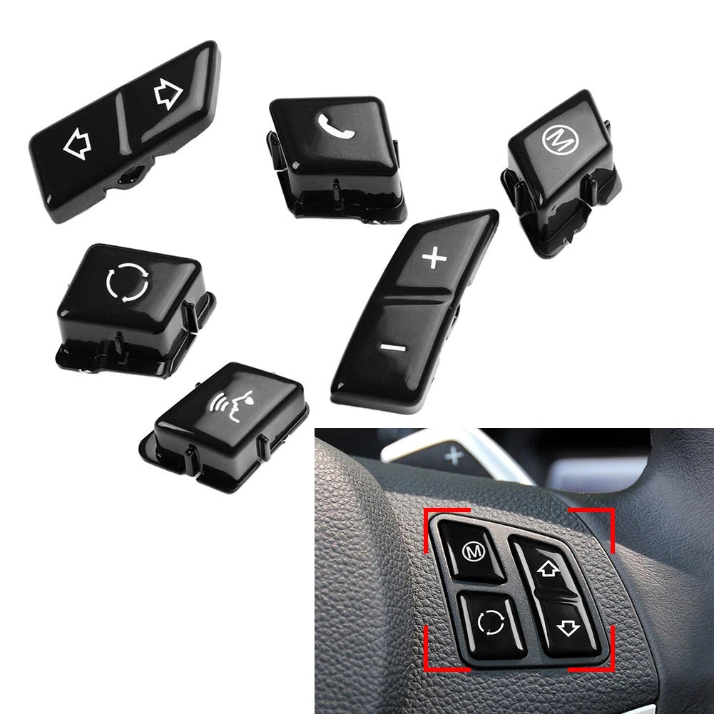 Steering Wheel Switch Button Cover for BMW M3 E90 E92 (2007–2013)
