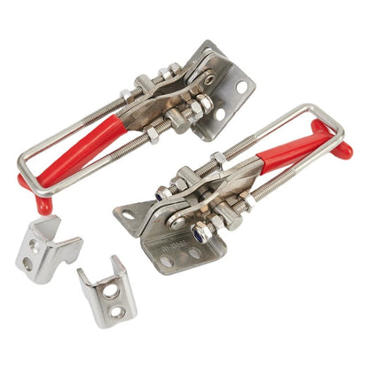 2X Toggle U Bolt Clamp Duty Latch Load Self-lock Tools for (2021)