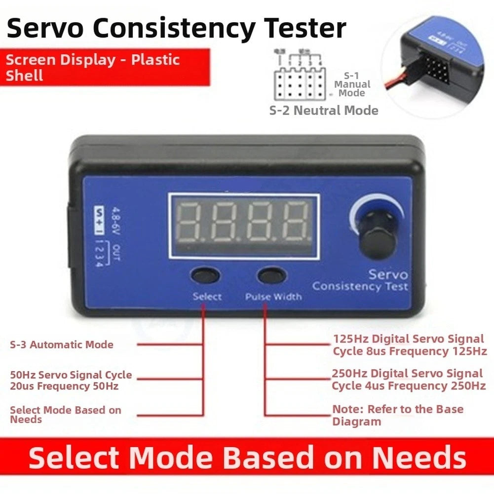 ESC Speed Controller Tester for Motor Signal Control and Calibration