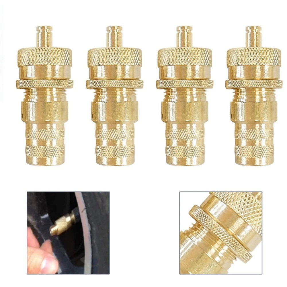 Brass Automatic Tire Deflator for Car and Motorcycle (2010–2023)
