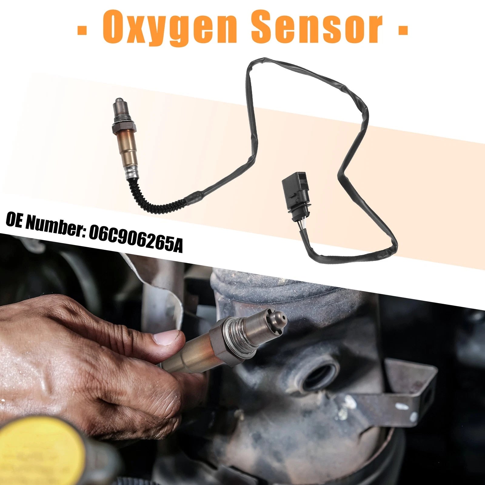 Downstream O2 Oxygen Sensor Rear for Audi A4 (2000–2006)