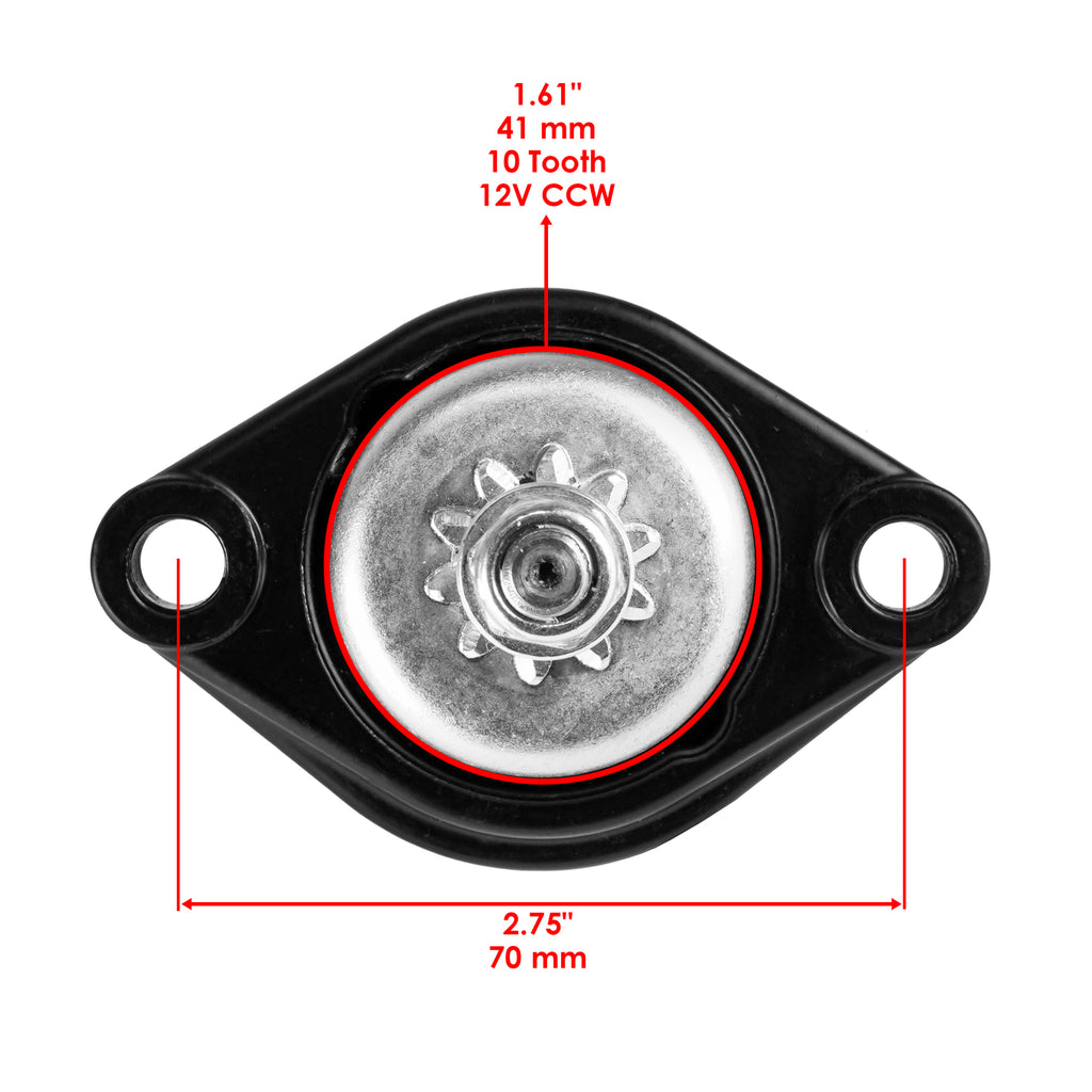 New Starter Motor Replacement for Mercury Outboard 8HP 9.9HP (2005–2011)