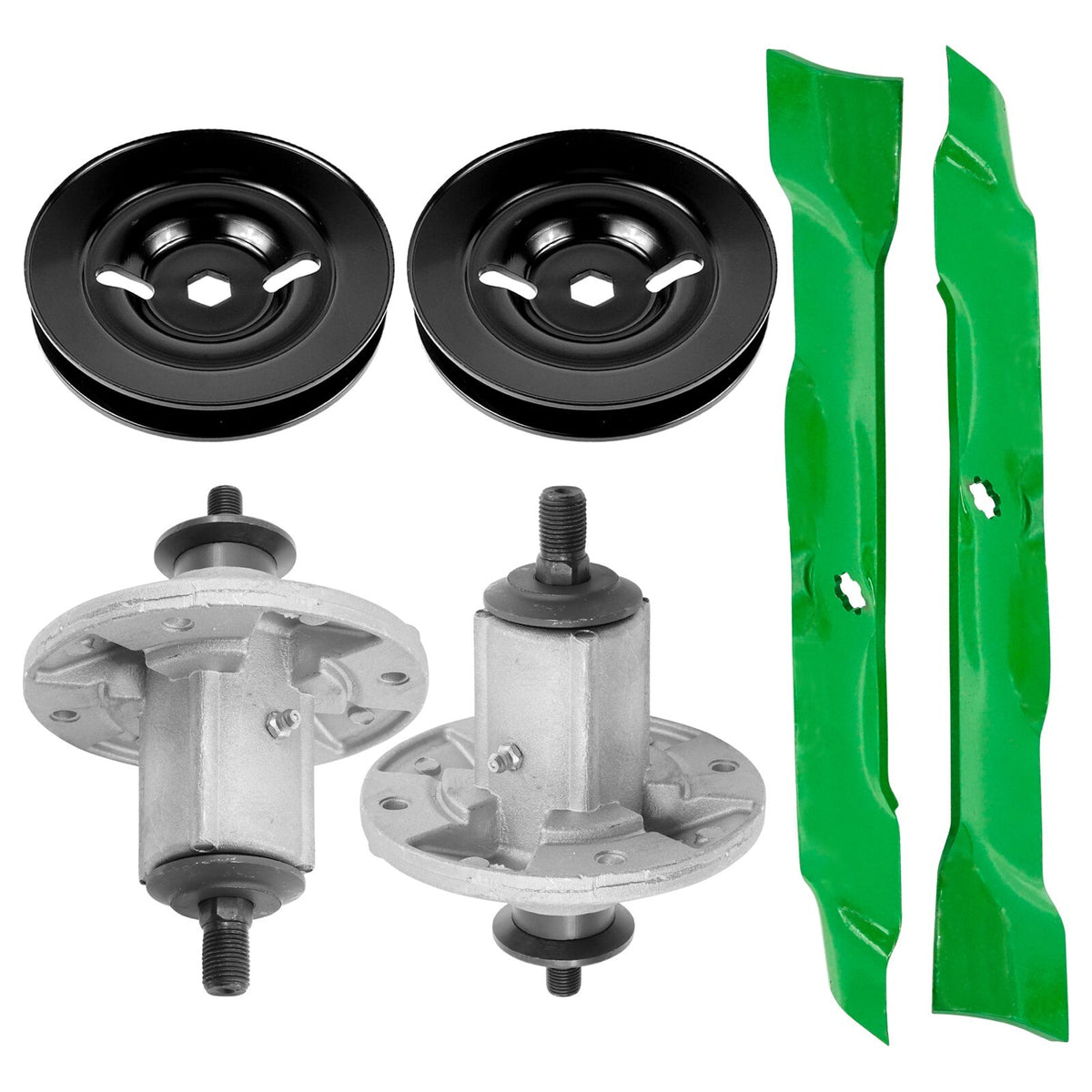 Deck Spindle Blade Pulley for John Deere X304 X340 (2000–2010)