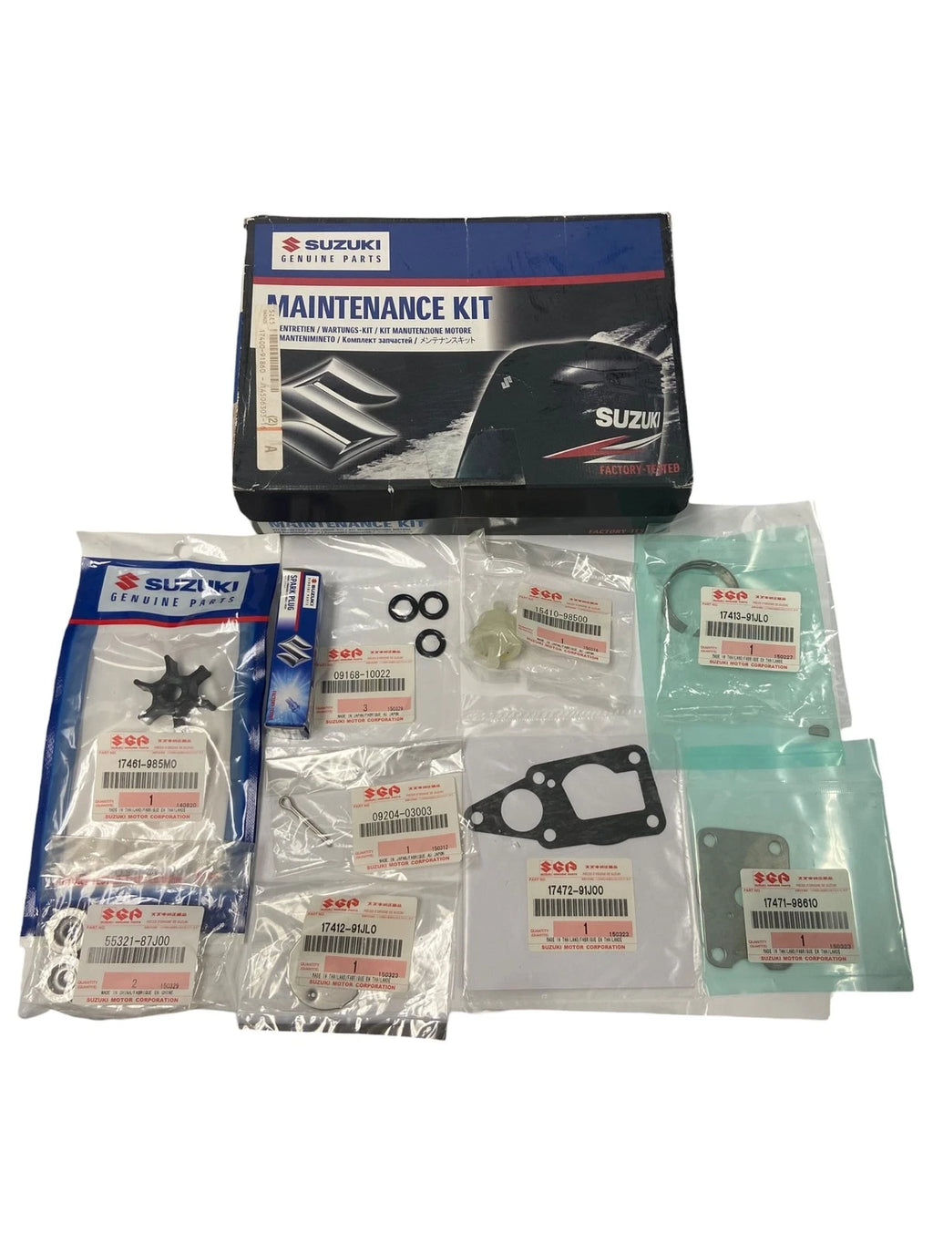 Maintenance Kit Assembly for Suzuki DF4/5/6 (2002–2010) 17400-91860