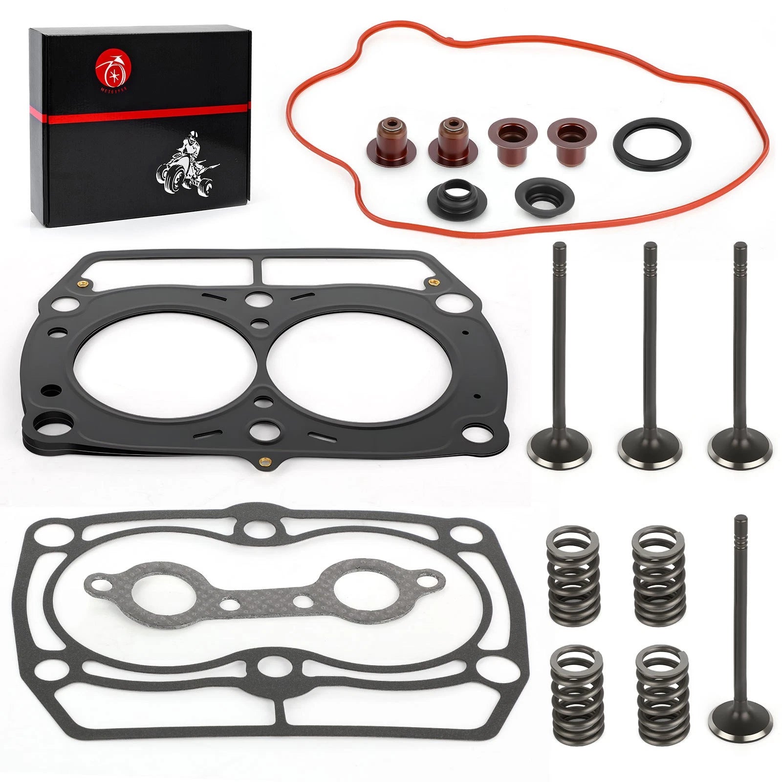 Cylinder Head Gasket & Valves Kit for Polaris RZR S 4 800 (2008–2010)