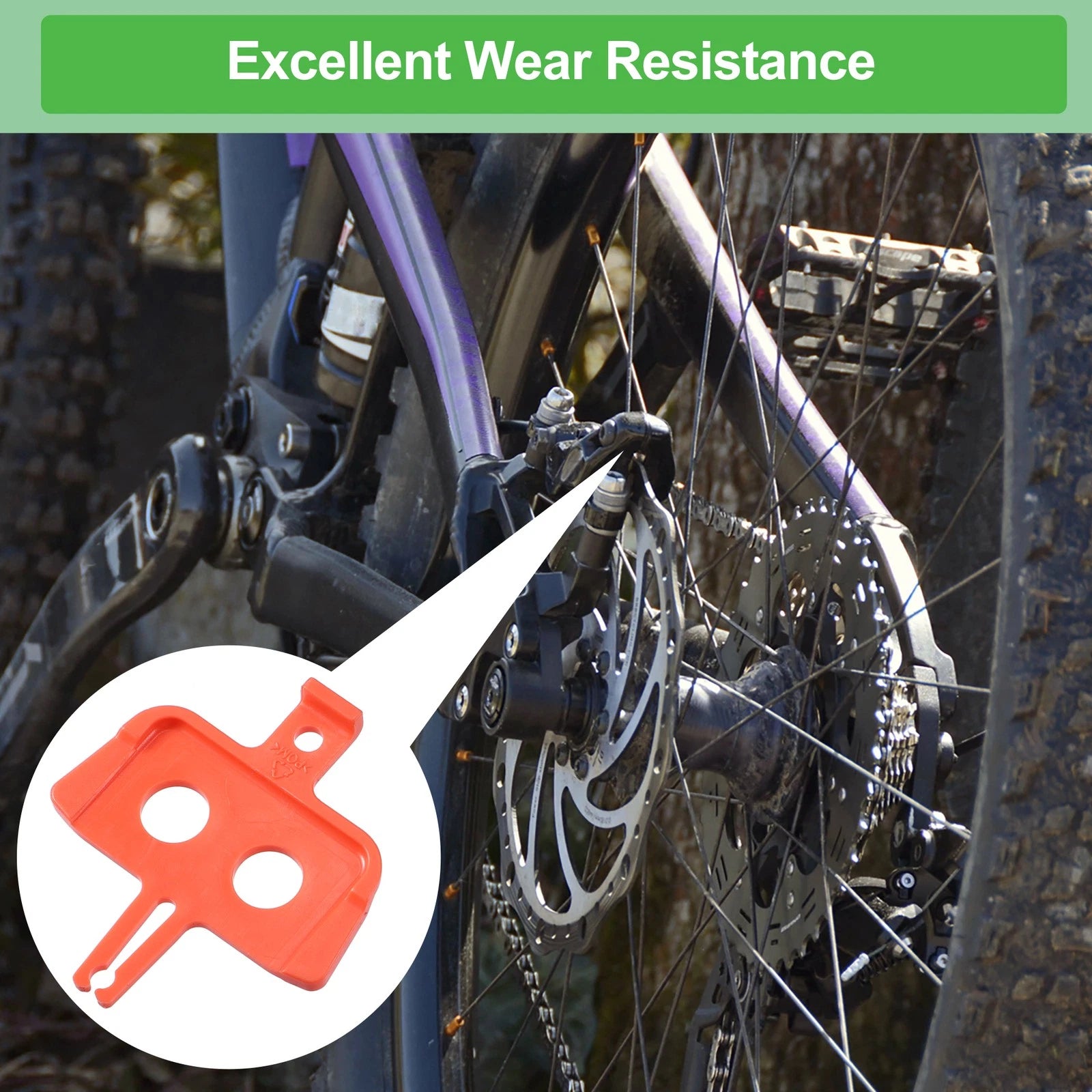 10PCS Brake Pad Spacer for Bicycle Mountain Bike Hydraulic Disc Protector