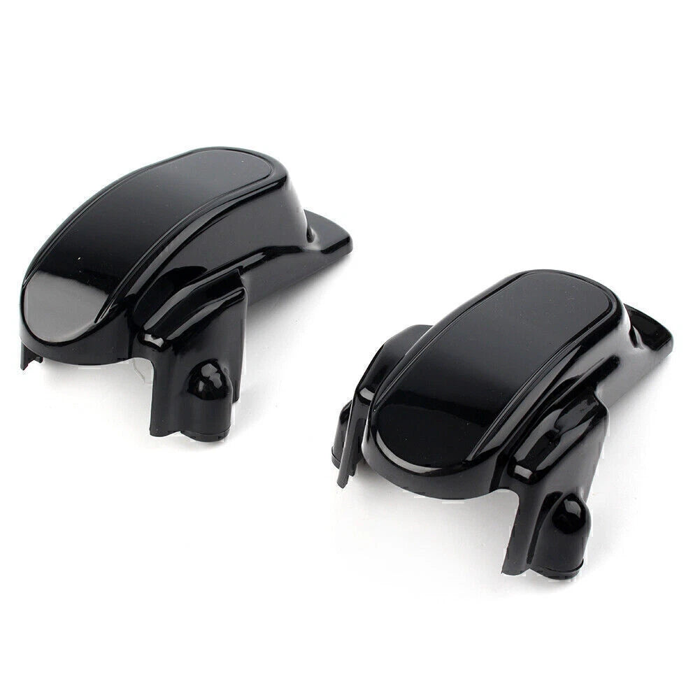 2x Rear Frame Axle Covers for Harley Dyna FXD, FXDF, FXDB (2006–2017)
